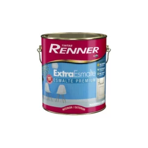 Tinta Renner Extra Esmalte Amarelo 1174 3,6 Litros